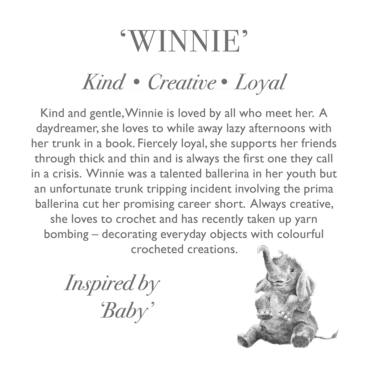 Winnie Character Trait